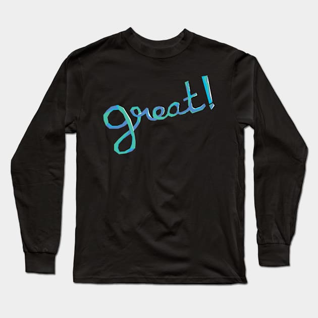 Great Logo Long Sleeve T-Shirt by CptnBalou